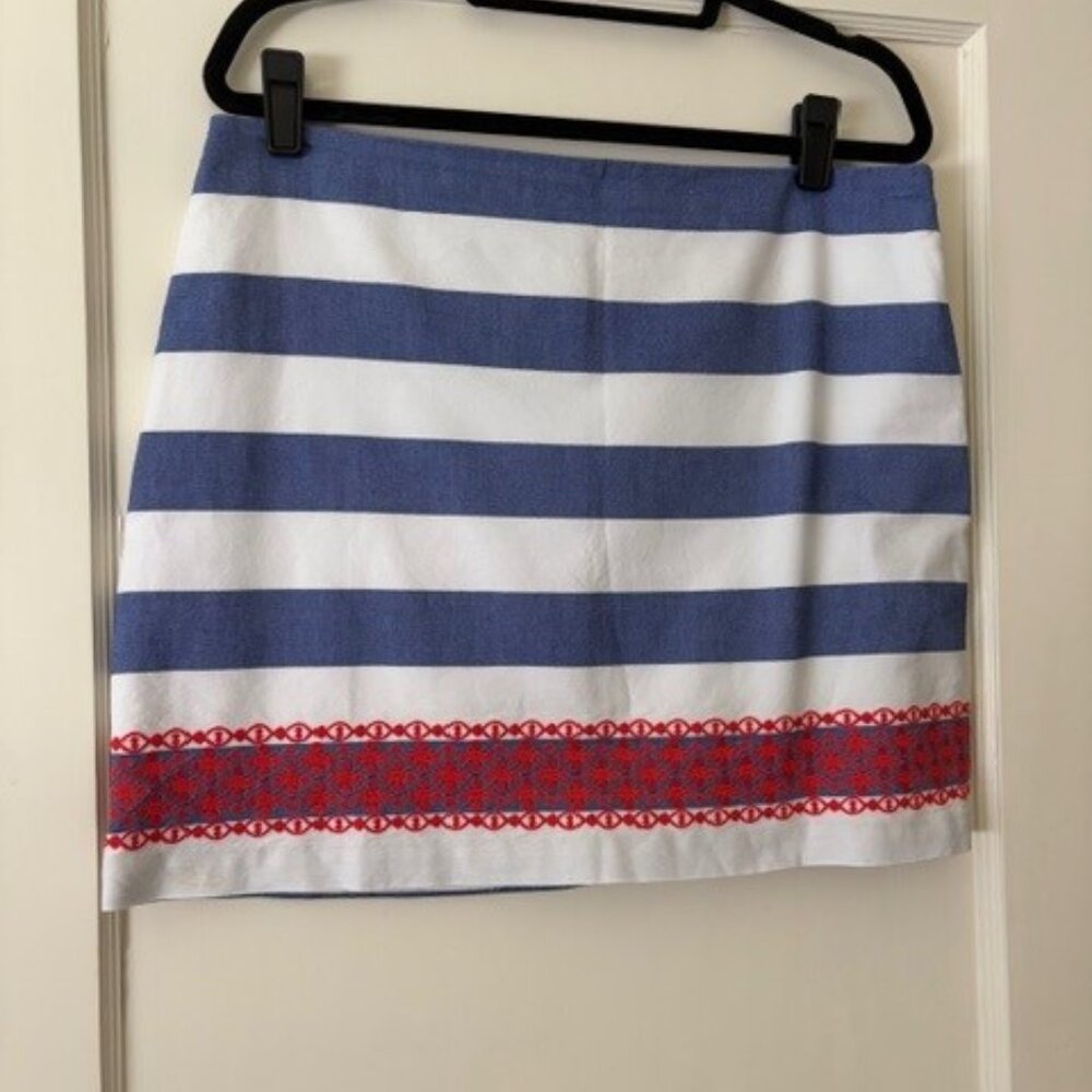 NWOT  Vineyard Vines striped miniskirt, size 8